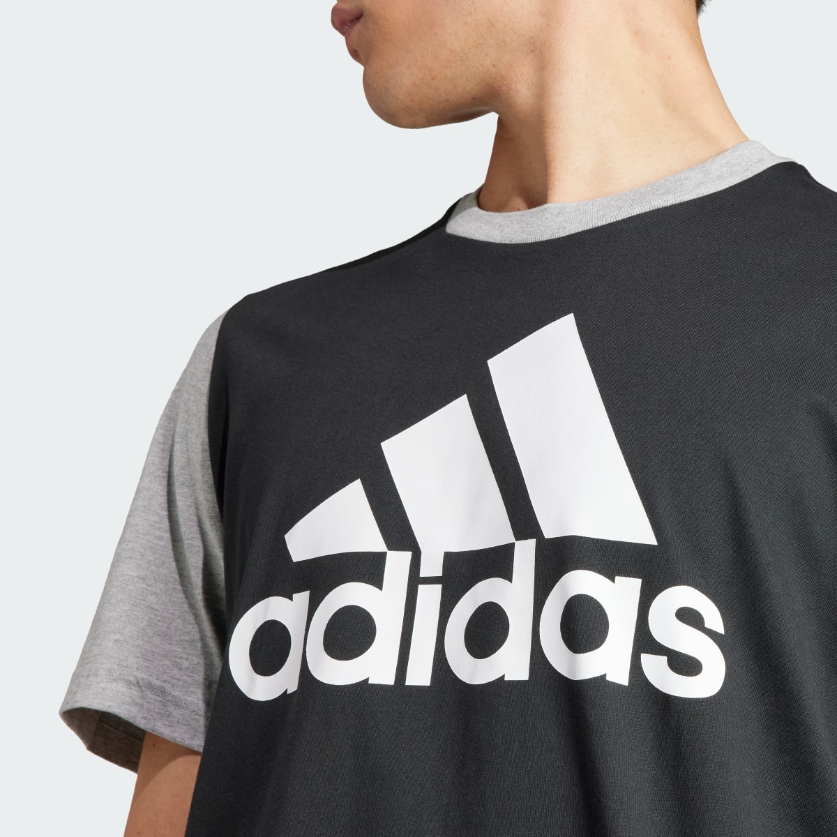 Adidas T-shirt Essentials Single Jersey Big Logo. 6