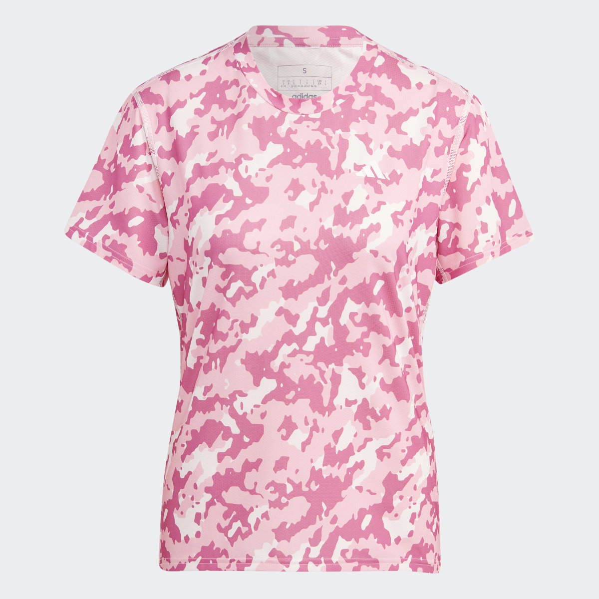 Adidas Own the Run Camo Running T-Shirt. 5