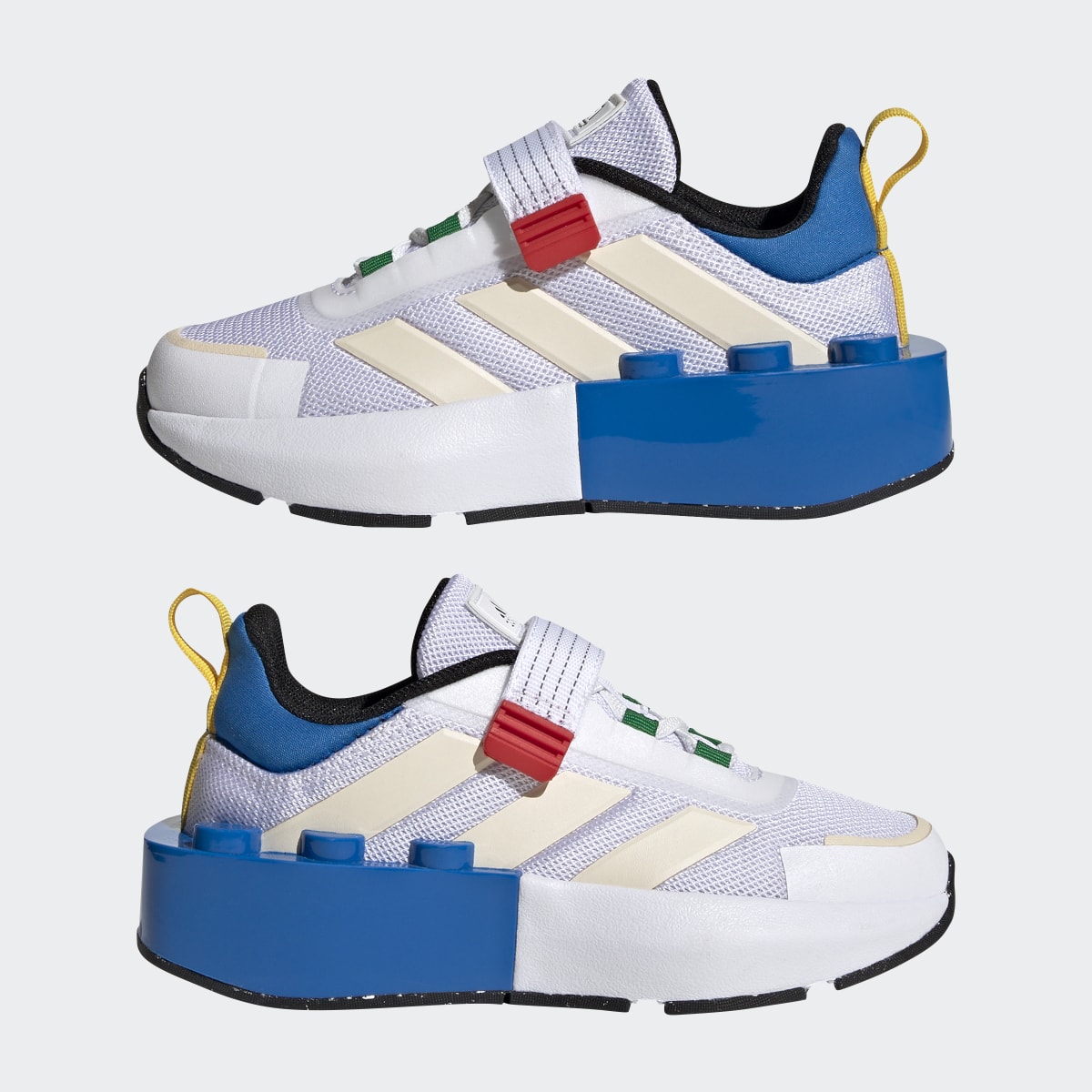 Adidas Chaussure lacets élastiques et scratch sur le dessus adidas x LEGO® Tech RNR. 10