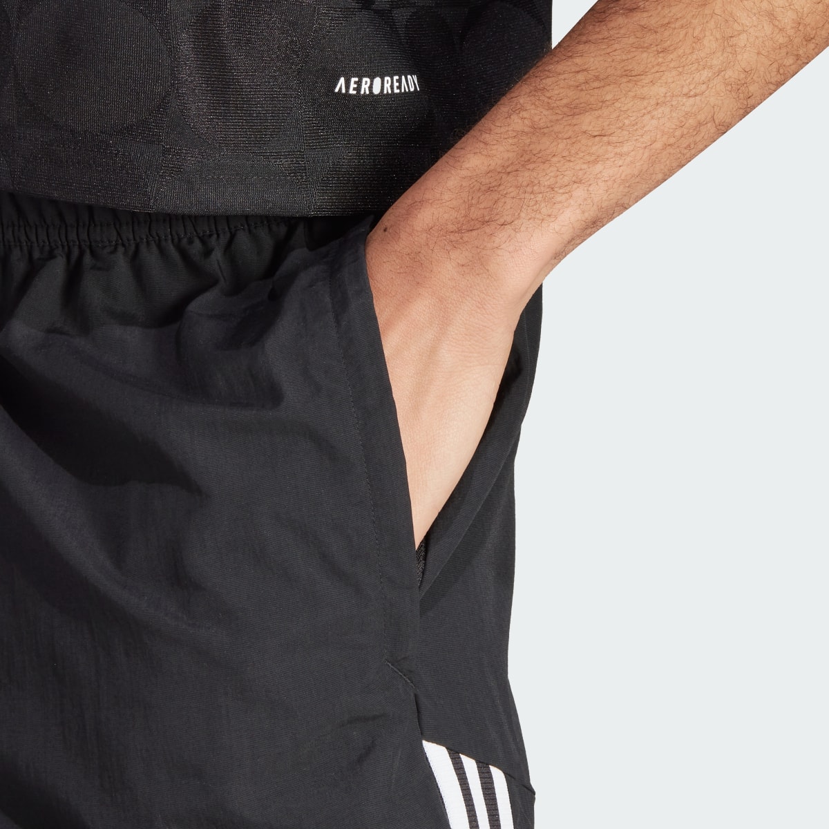 Adidas Pride Tiro Downtime Shorts. 7