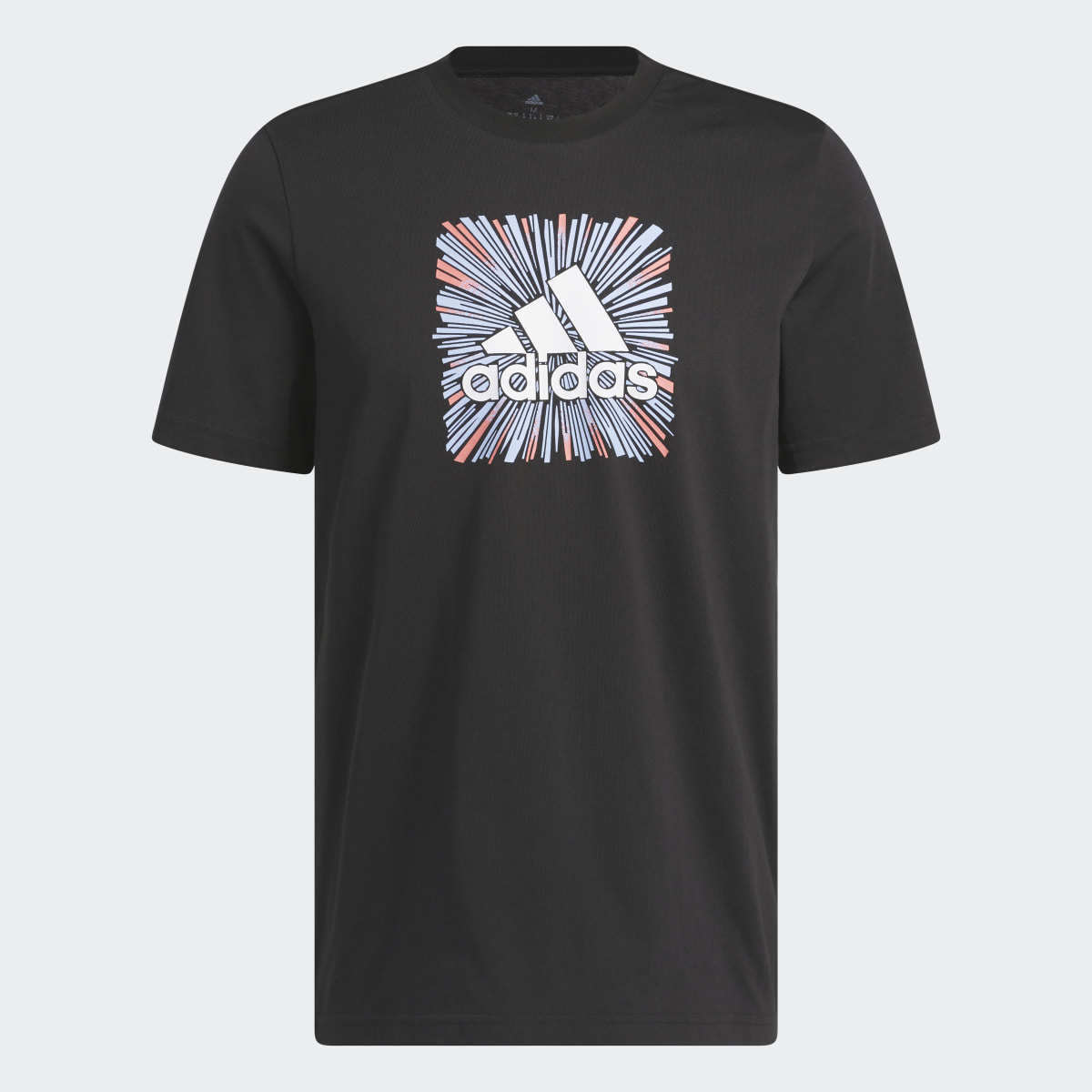 Adidas Sport Optimist Sun Logo Sportswear Graphic T-Shirt (Short Sleeve). 5