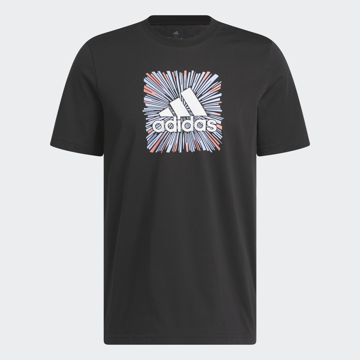 Adidas Sport Optimist Sun Logo Sportswear Graphic T-Shirt. 5