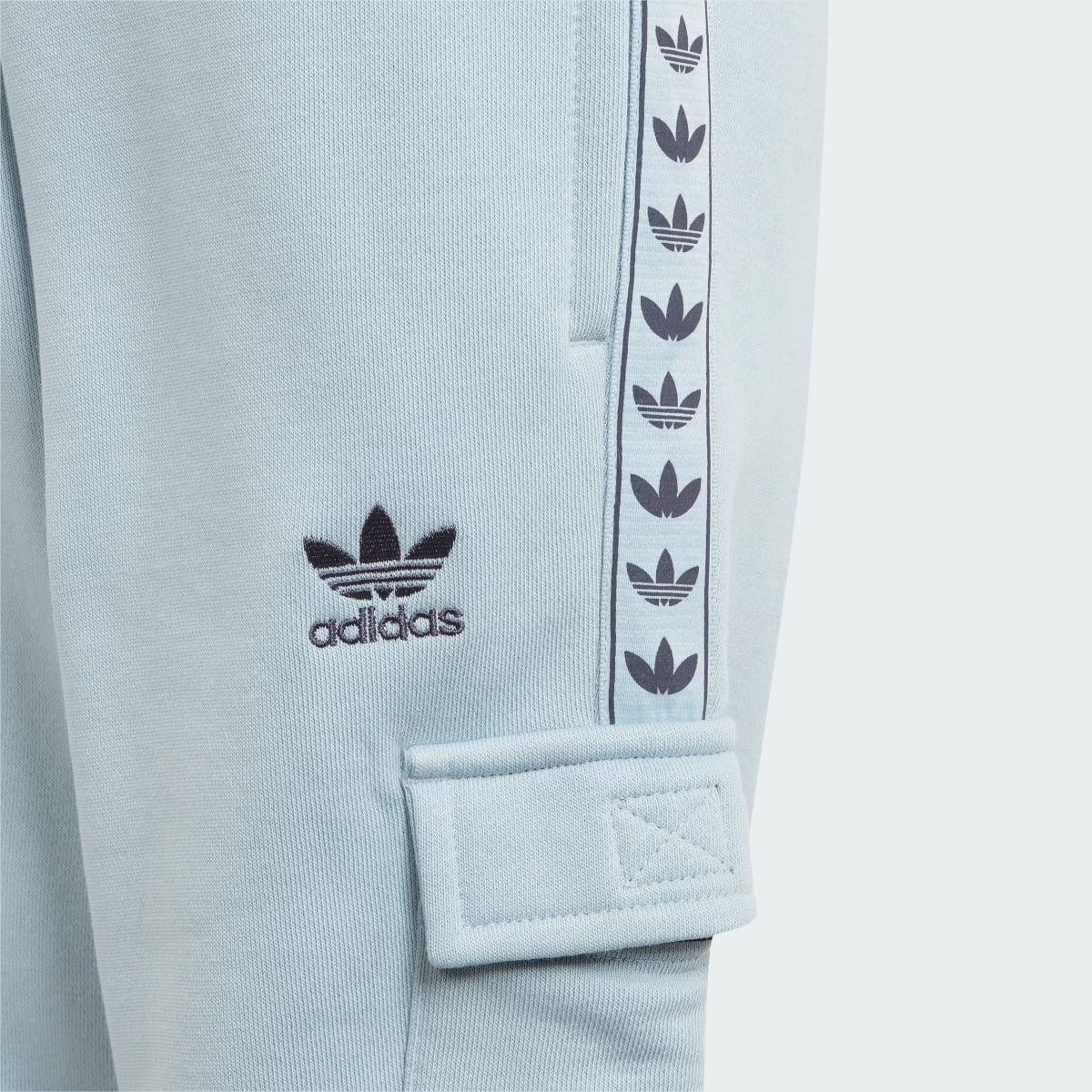 Adidas Ensemble bande à logos hoodie et pantalon. 9