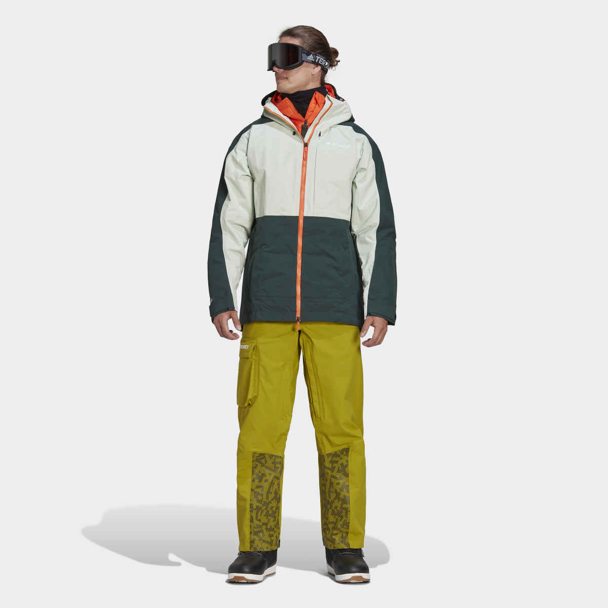 Adidas Pantalon de ski triple épaisseur en nylon recyclé Terrex. 6