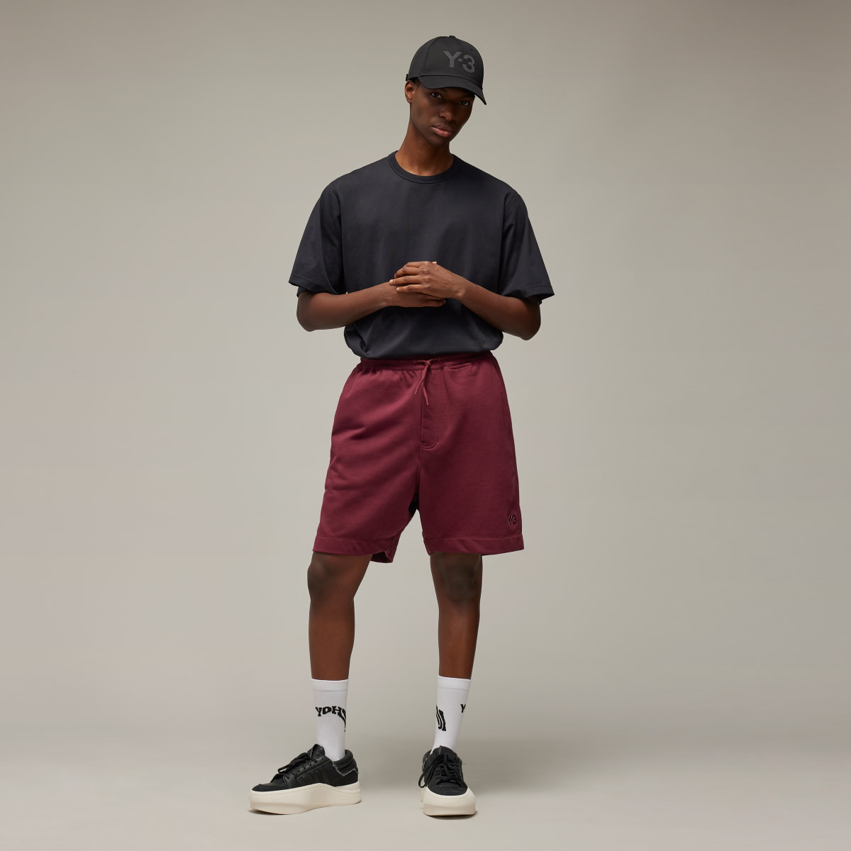 Adidas Y-3 French Terry Shorts. 4