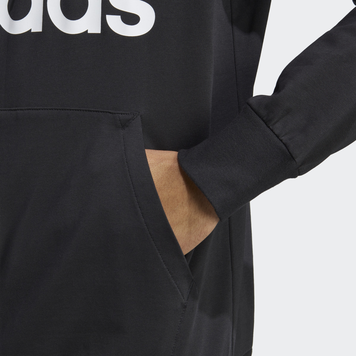 Adidas Essentials Logo Hoodie. 6