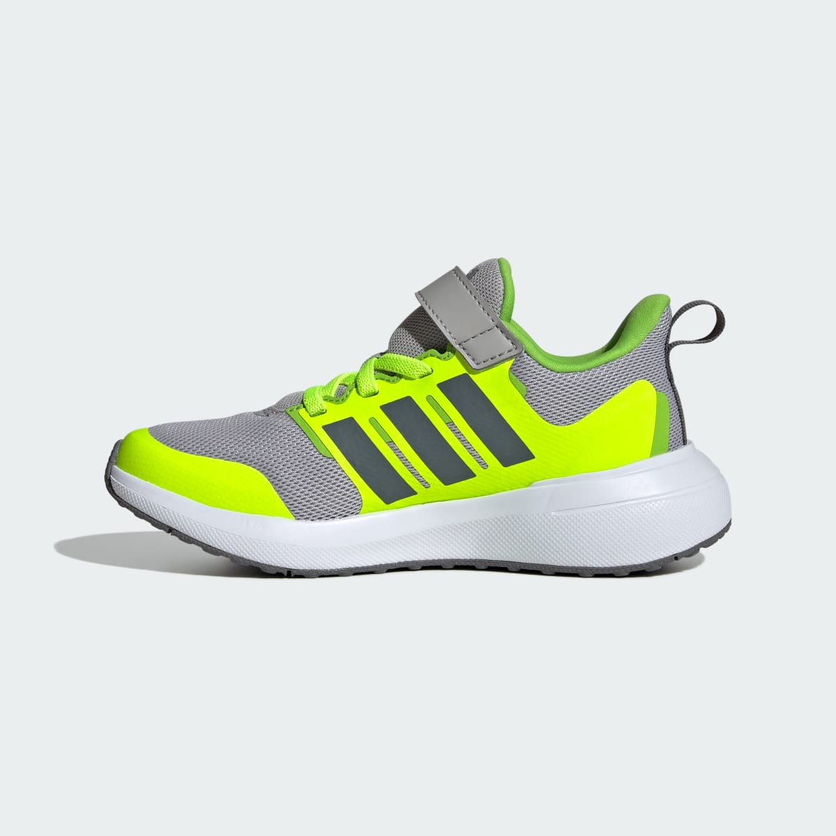 Adidas Chaussure à lacets élastiques et scratch FortaRun 2.0 Cloudfoam. 7