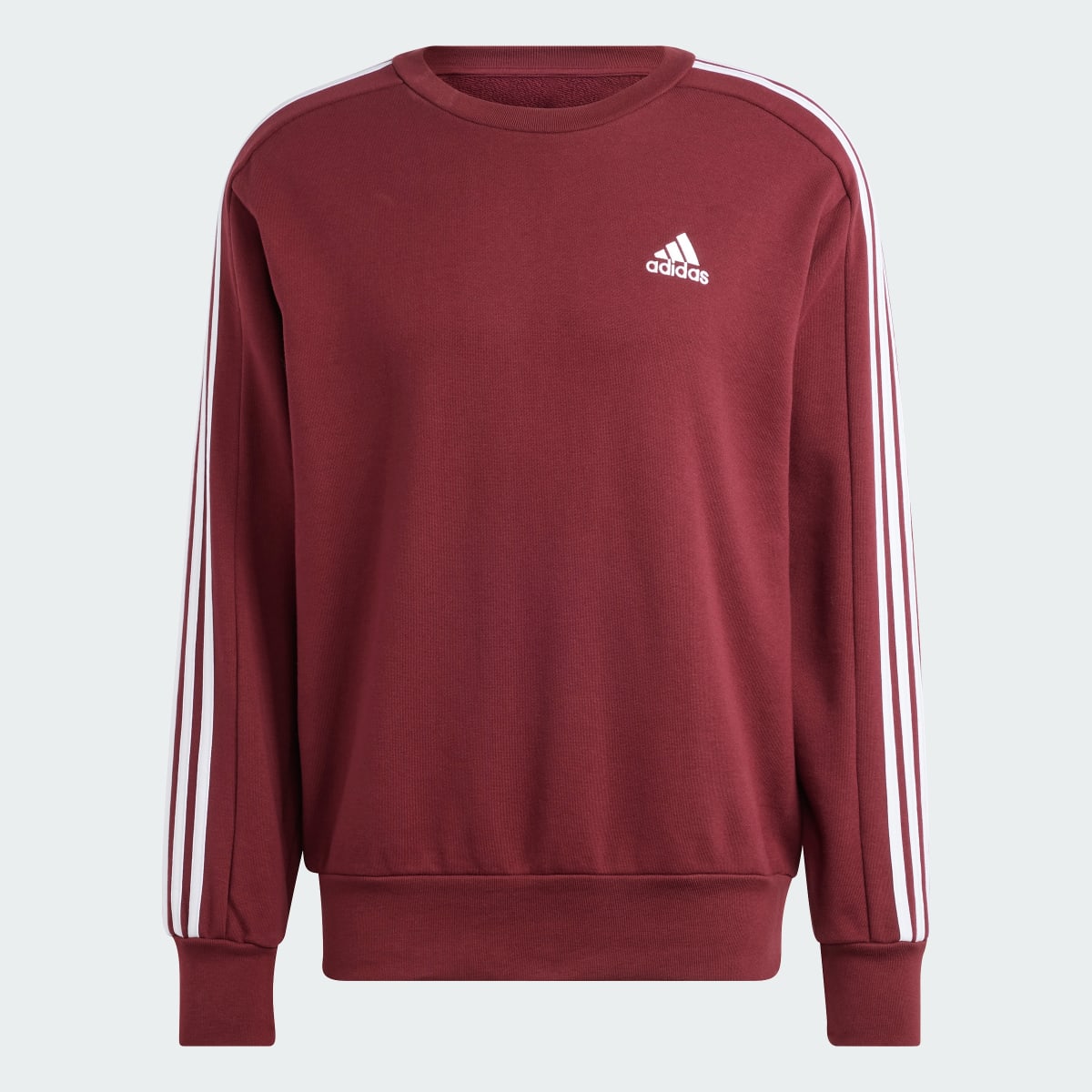 Adidas Sweat-shirt à 3 bandes en molleton Essentials. 5
