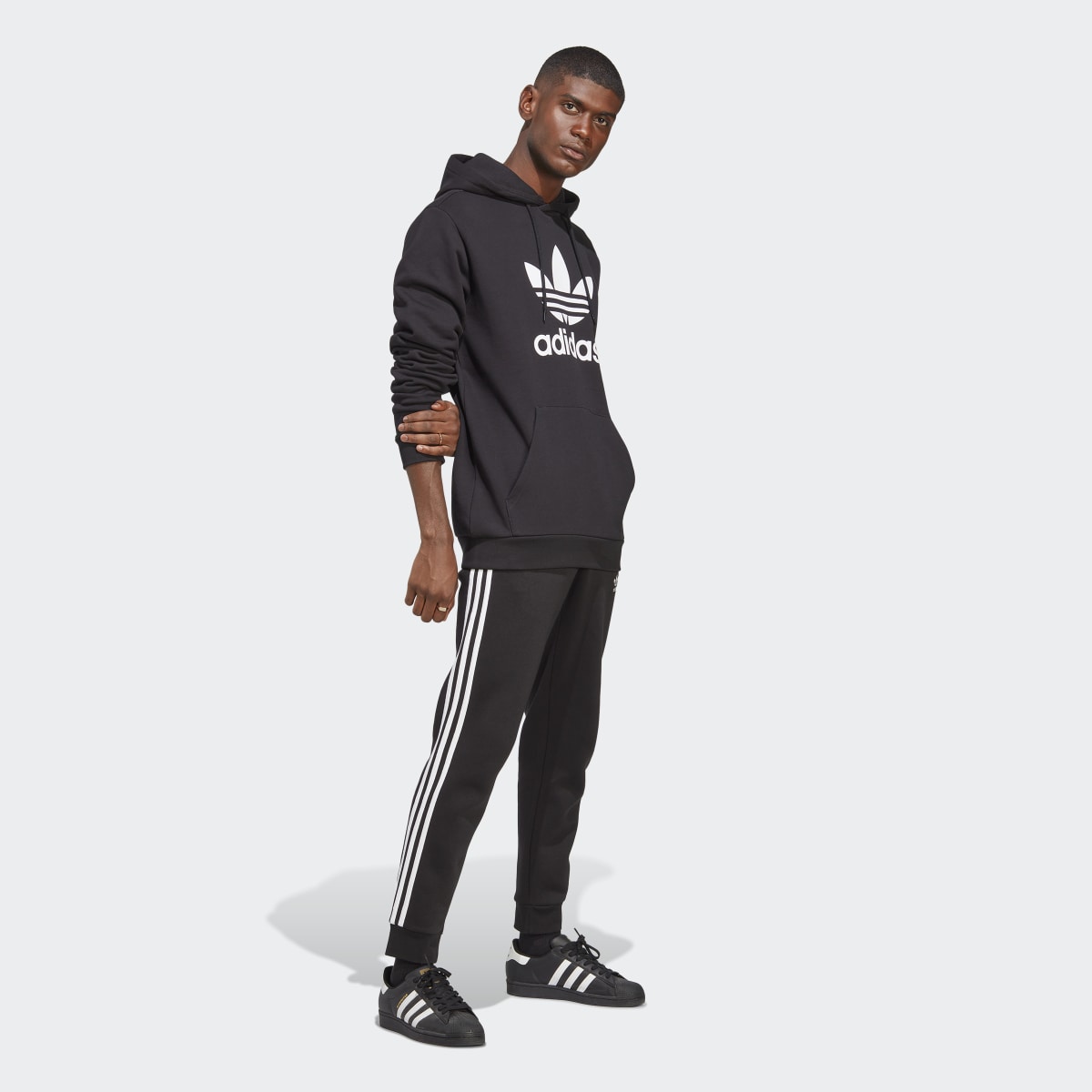 Adidas Sweat-shirt à capuche Adicolor Classics Trefoil. 4