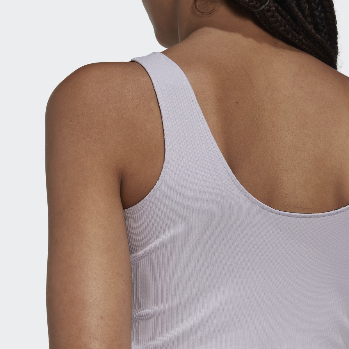 Adidas Rib Cropped Top. 8