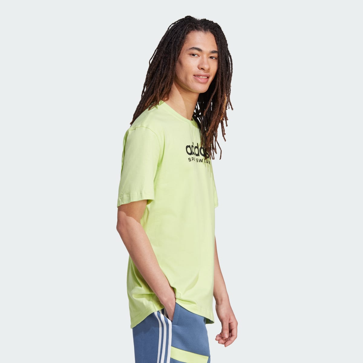 Adidas All SZN Graphic Tee. 4