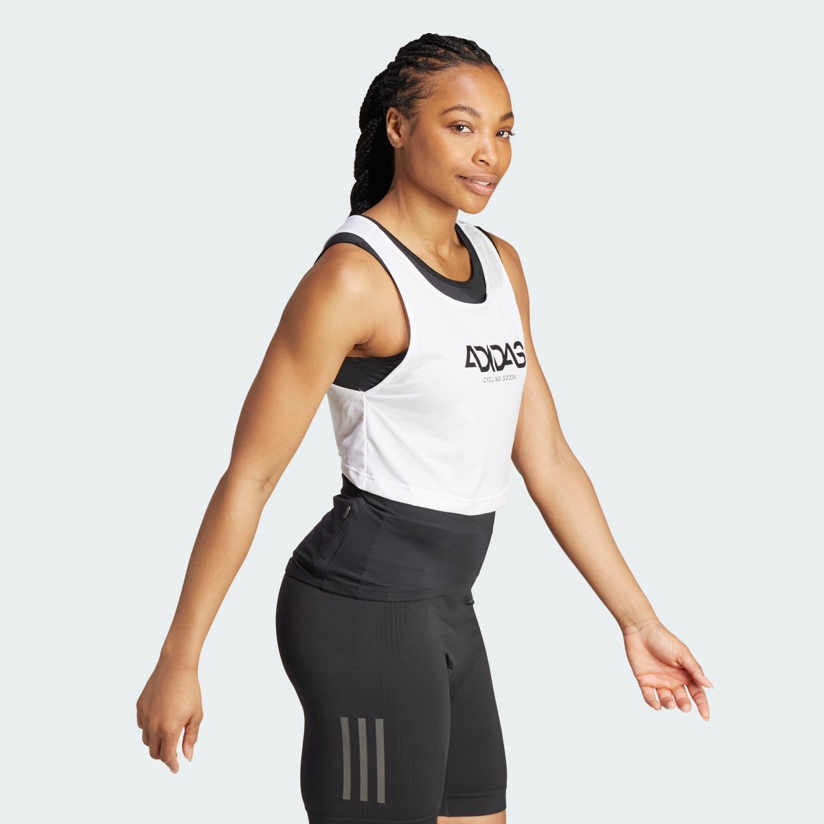 Adidas Camiseta de ciclismo sin mangas The AEROREADY 2-in-1. 5