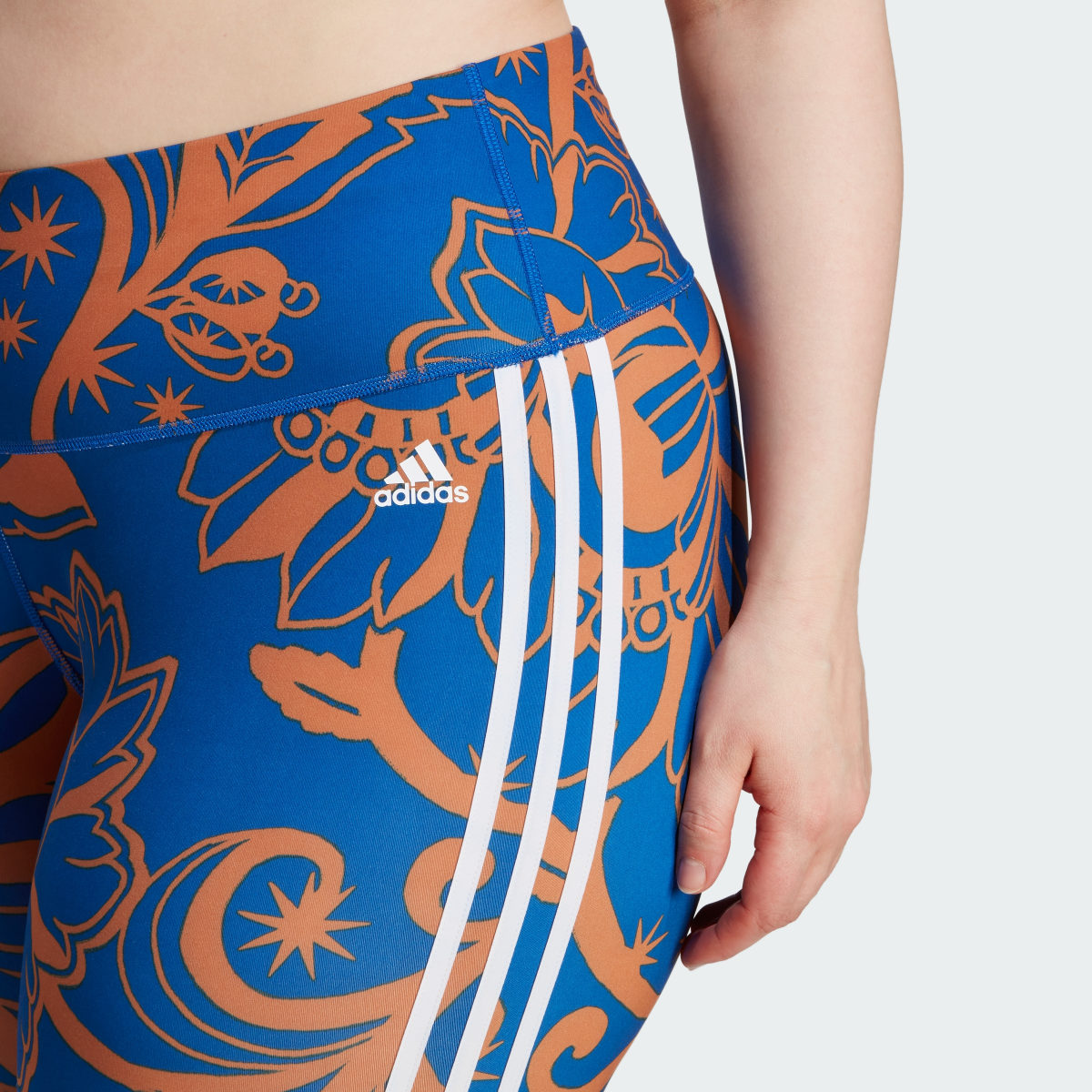 Adidas x FARM Rio 7/8 Leggings (Plus Size). 5