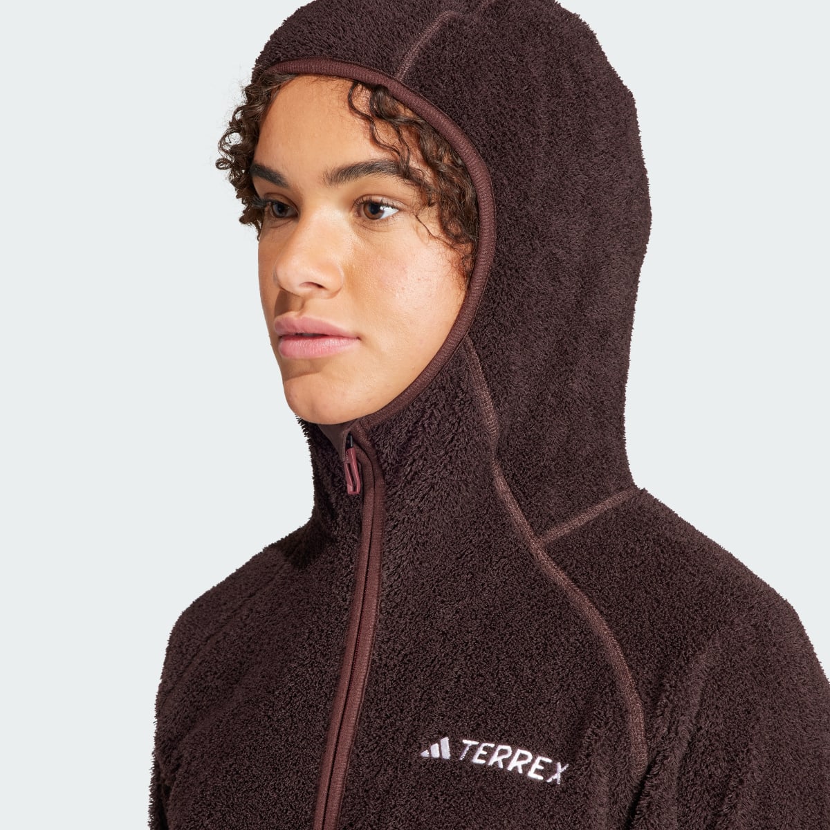 Adidas Kurtka TERREX TECHROCK REVERSIBLE HIGH PILE FLEECE HOODED. 9