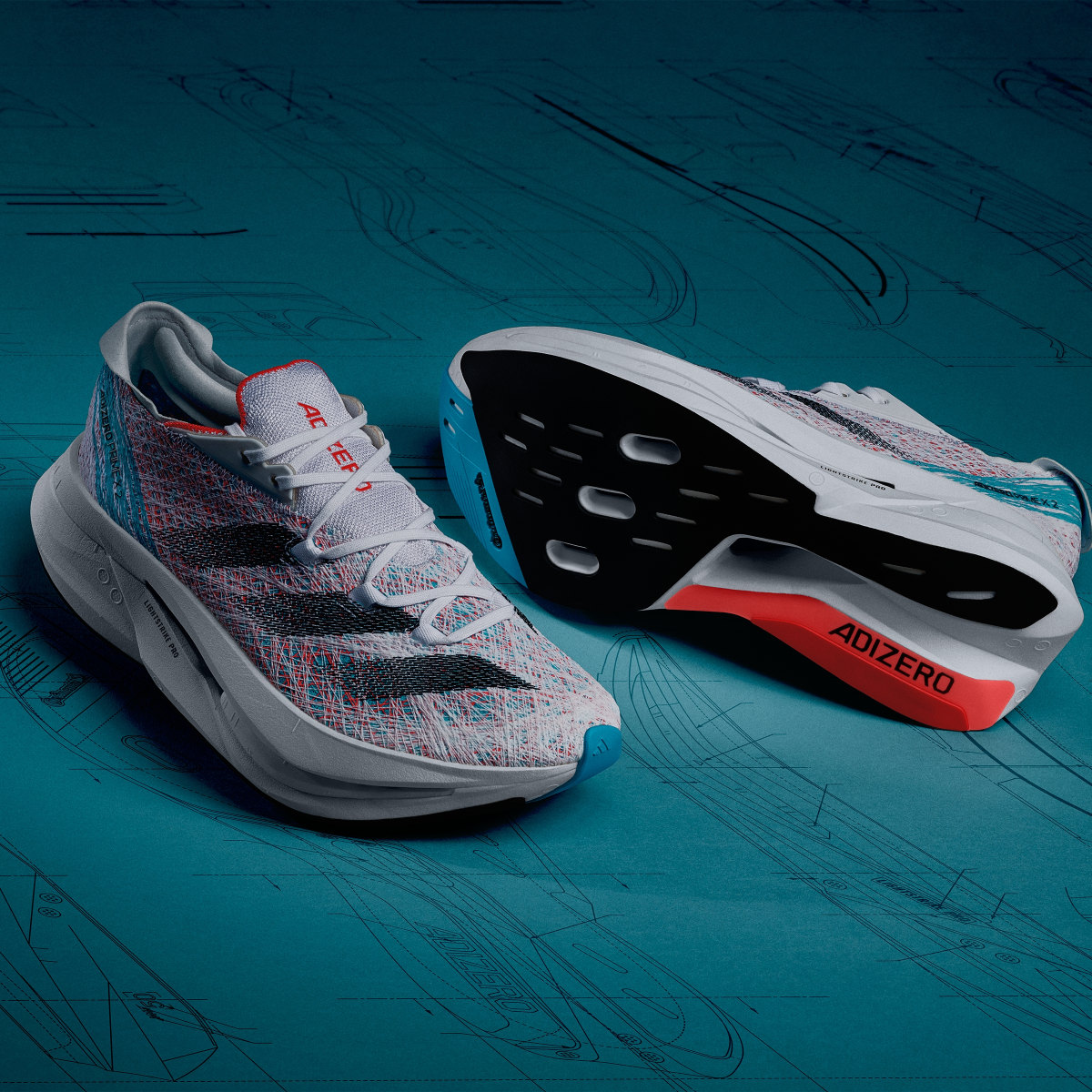 Adidas Adizero Prime X 2 Strung Running Shoes. 4