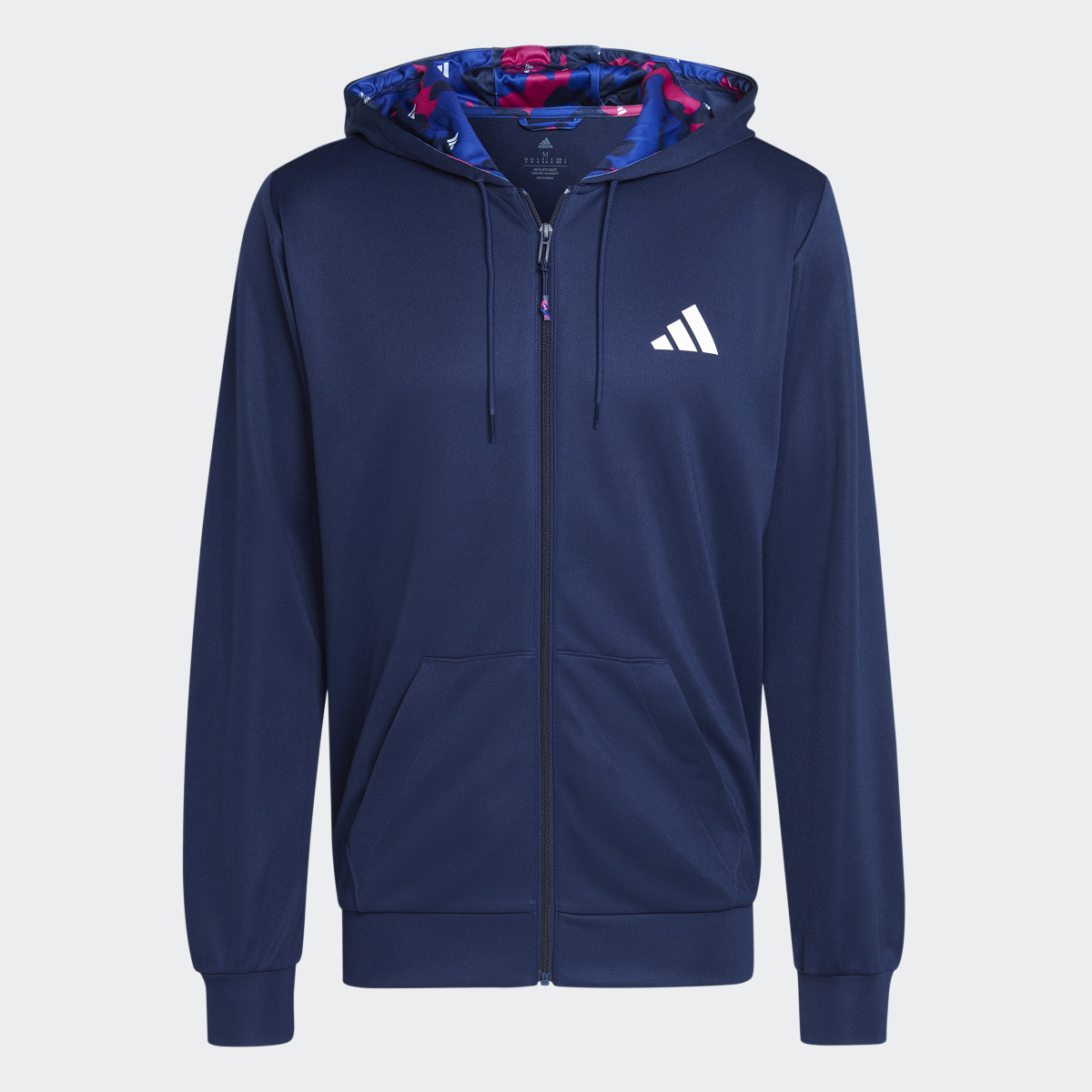 Adidas Train Essentials Seasonal Training Full-Zip Jacket. 5