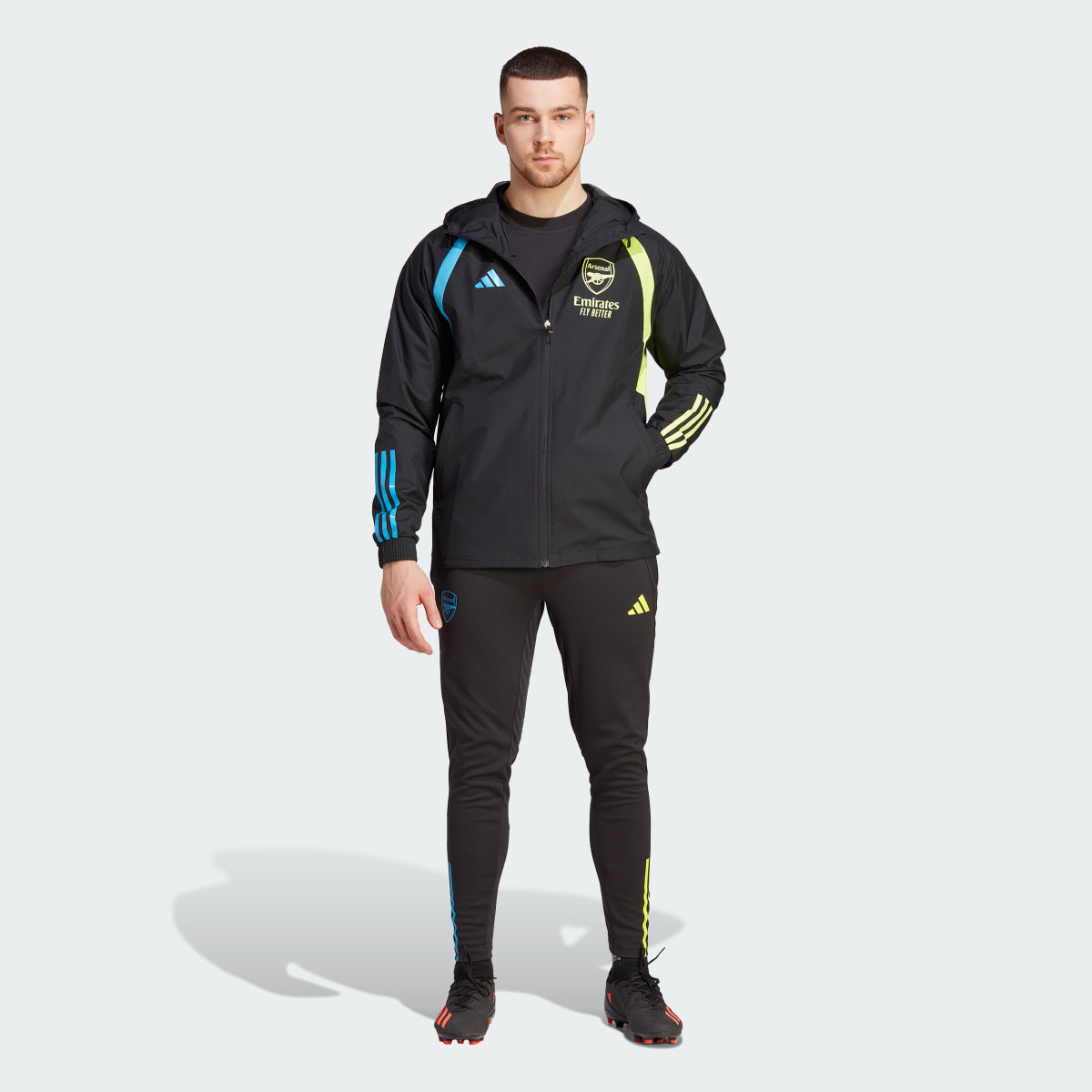 Adidas Arsenal Tiro 23 All-Weather Jacket. 6