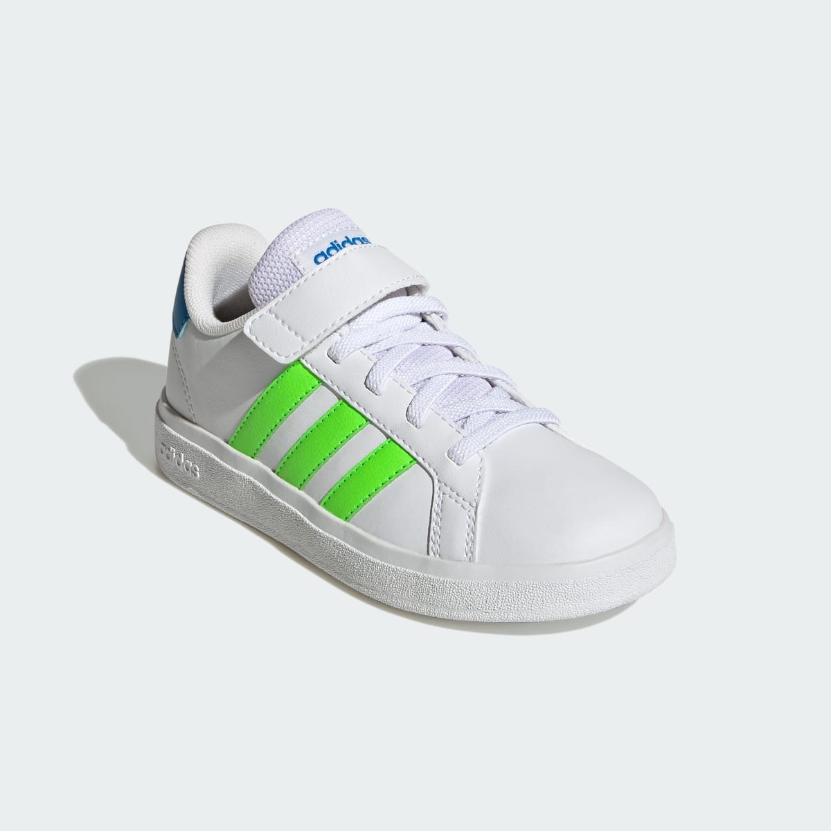 Adidas Scarpe Grand Court Elastic Lace and Top Strap. 5