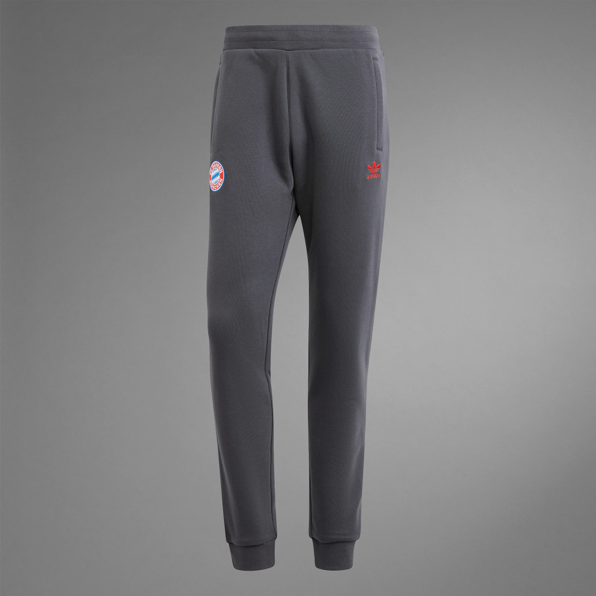 Adidas FC Bayern Essentials Trefoil Tracksuit Bottoms. 9