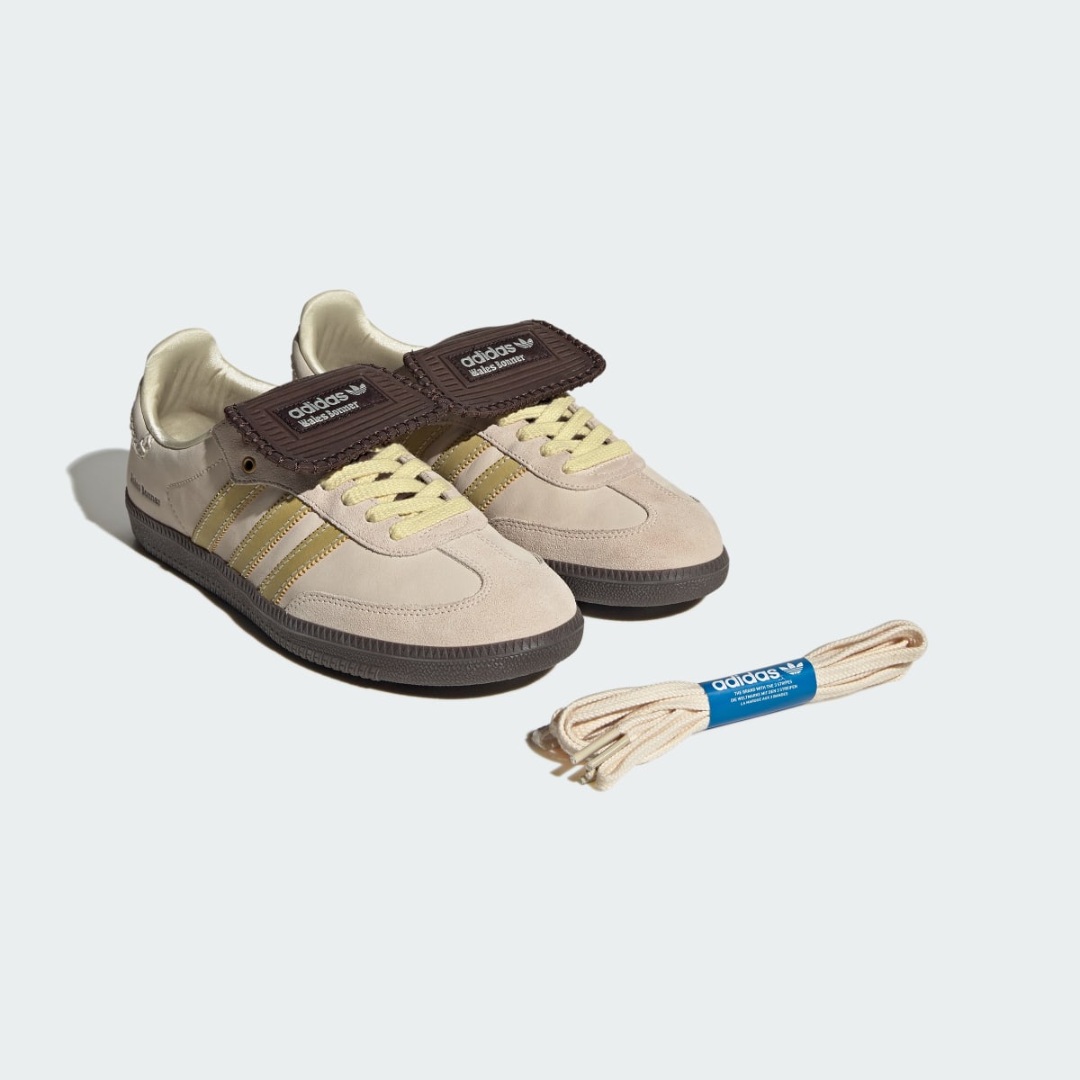 Adidas Wales Bonner Nubuck Samba Shoes. 8