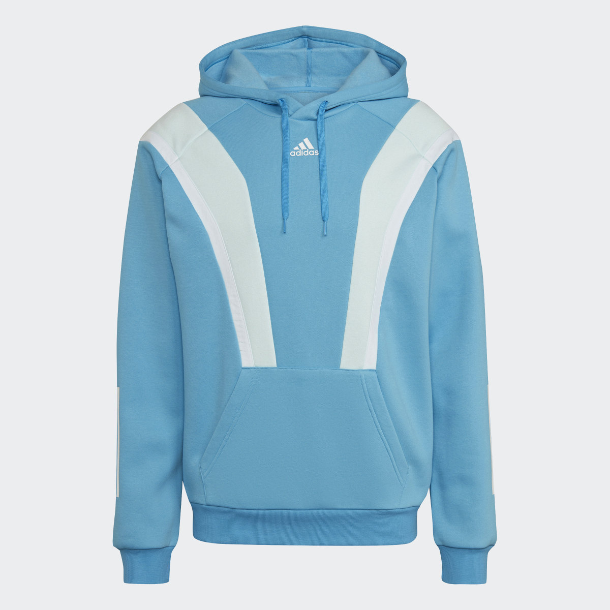 Adidas Sportswear Fleece Hooded Top. 5