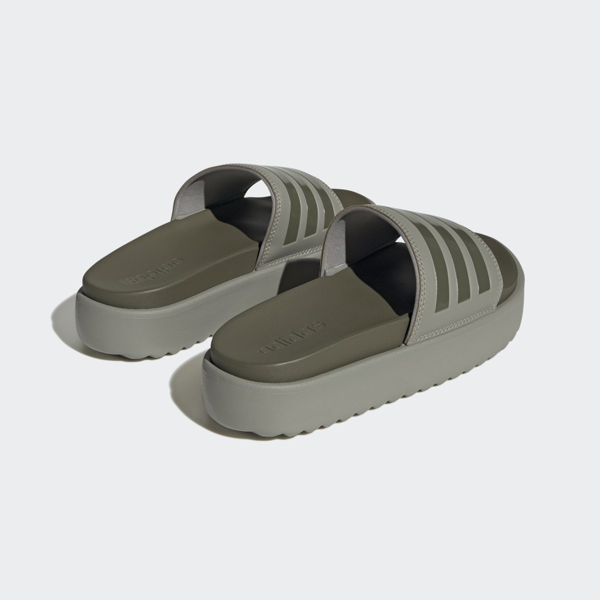 Adidas Adilette Platform Slides. 6