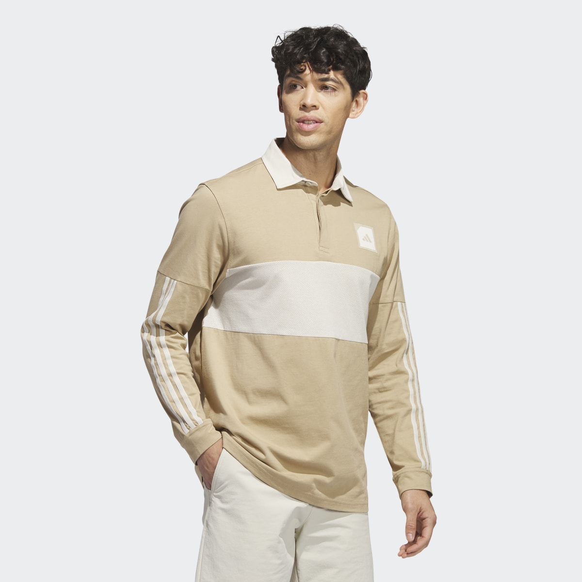 Adidas Polo da golf adicross Long Sleeve. 8