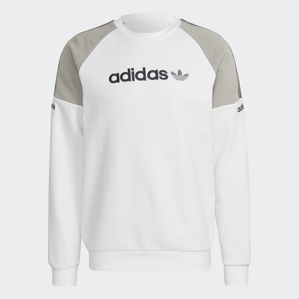 Adidas Tape Fleece Crew Sweatshirt. 5