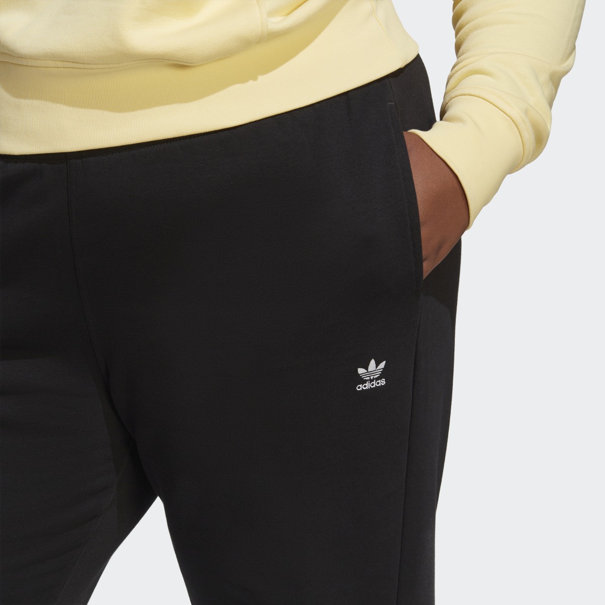 Adidas Essentials Fleece Joggers (Plus Size). 5