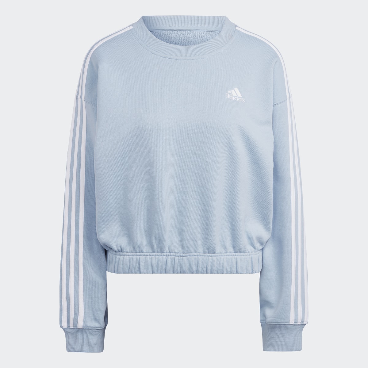 Adidas Essentials 3-Streifen Crop Sweatshirt. 5