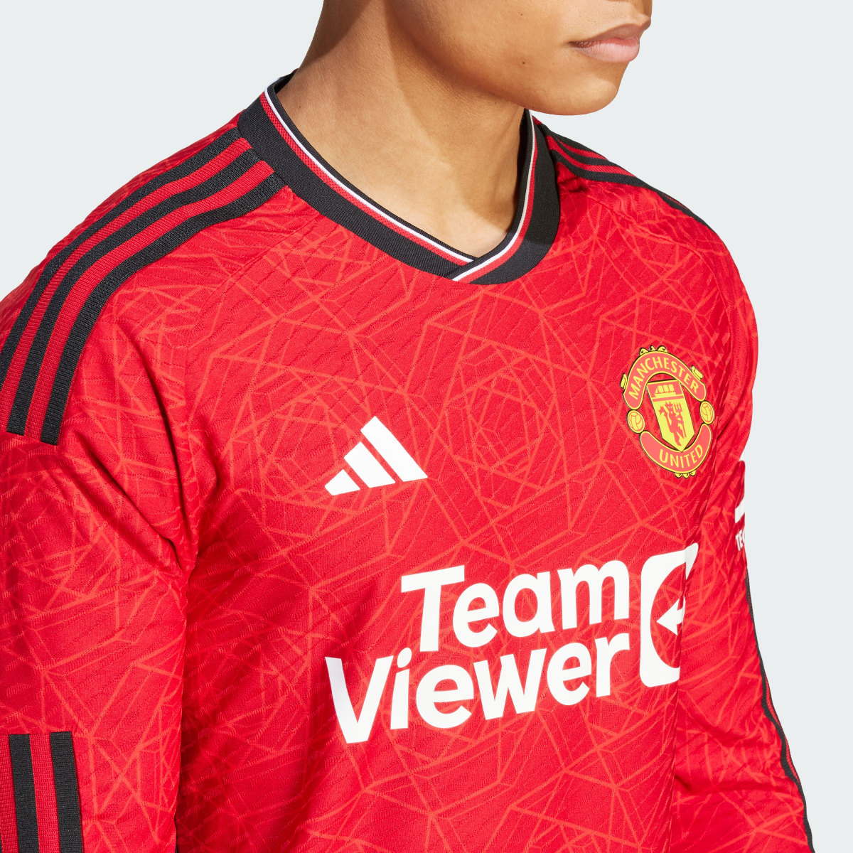 Adidas Camiseta manga larga primera equipación Manchester United 23/24 Authentic. 8