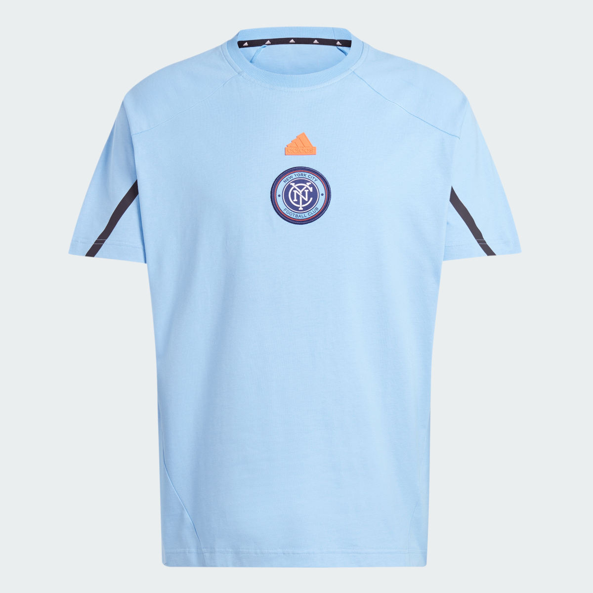 Adidas New York City FC Designed for Gameday Travel Tee. 5