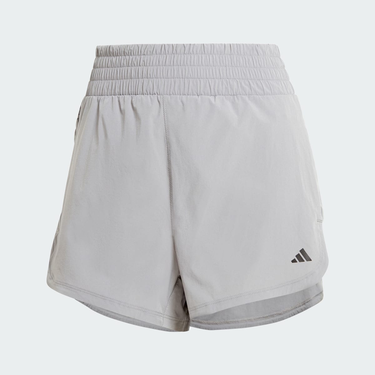 Adidas Pacer Stretch-Woven Zipper Pocket Lux Shorts. 4