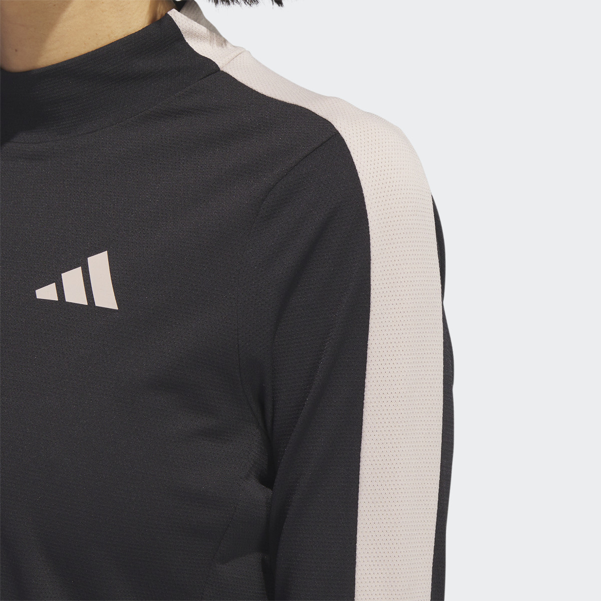 Adidas Made With Nature Mock Neck Long-Sleeve Top. 6