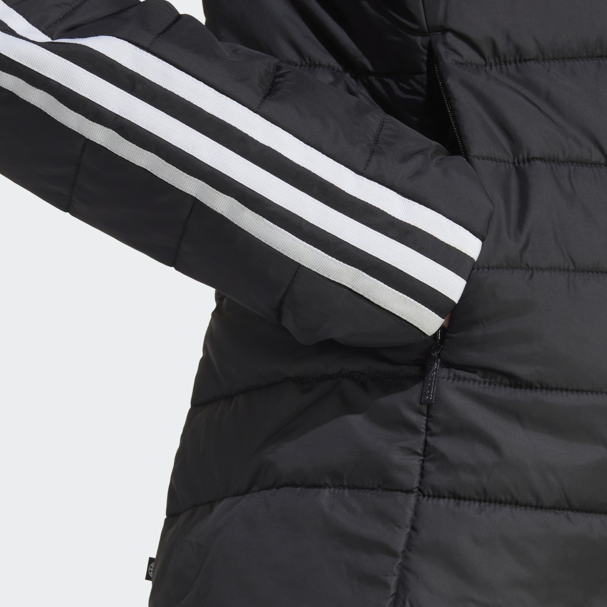 Adidas Hooded Premium Slim Jacke. 7