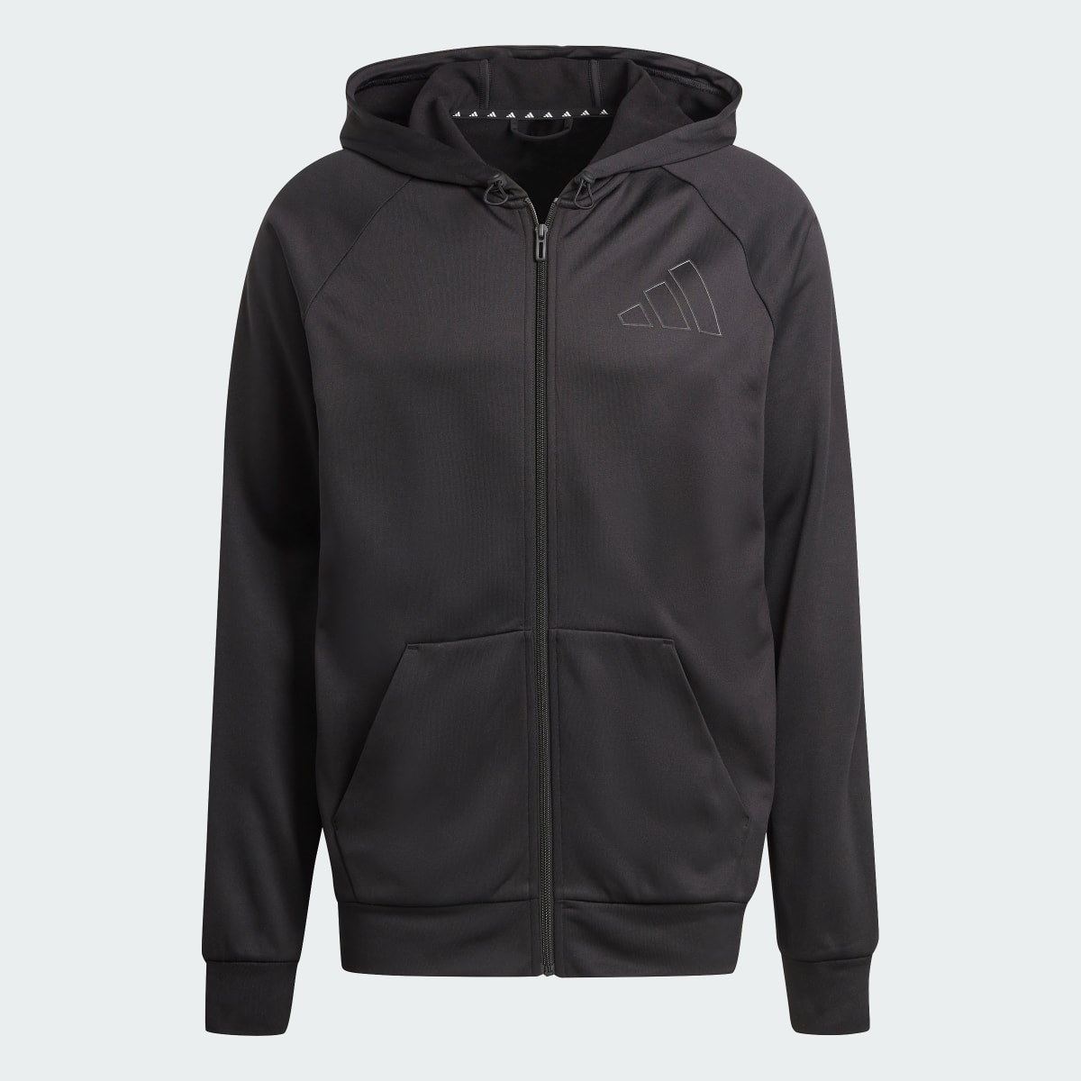 Adidas Game and Go Small Logo Training Full-Zip Hoodie. 6