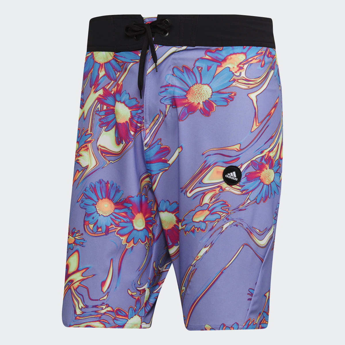 Adidas Positivisea Classic Length Graphic Board Shorts. 4