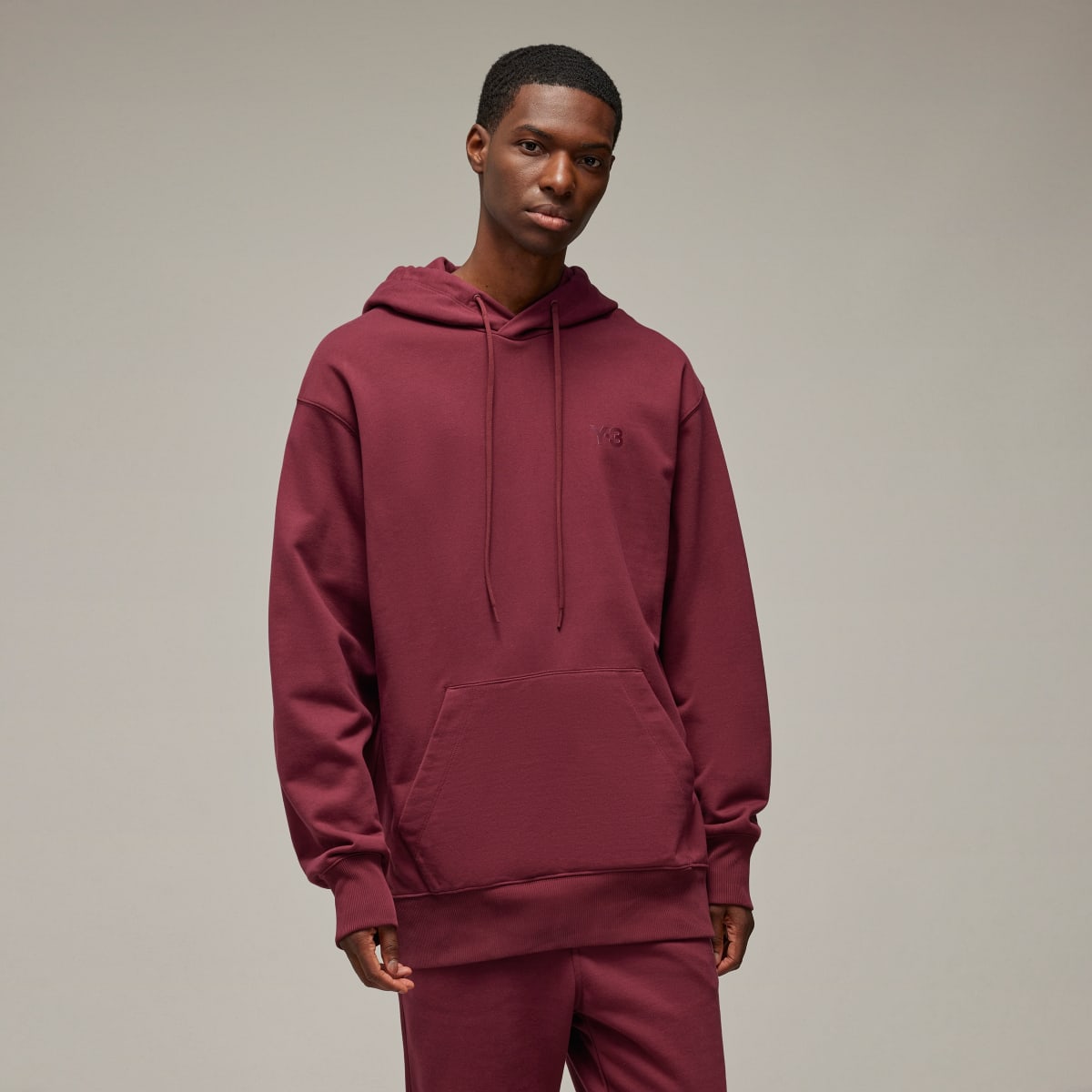 Adidas Y-3 French Terry Hoodie. 3