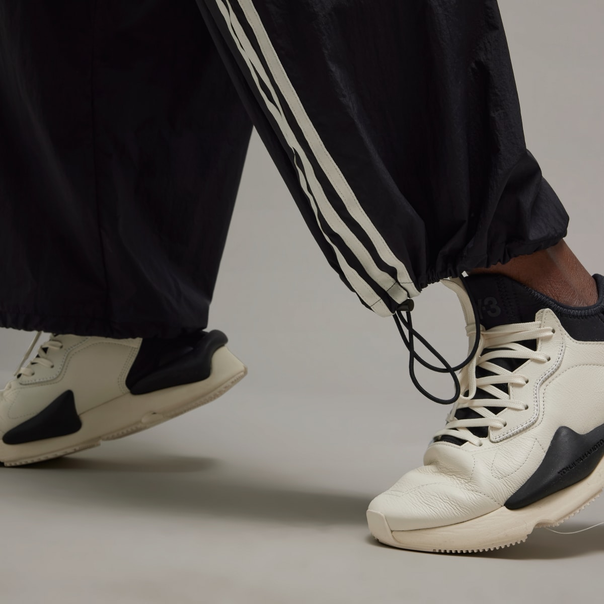 Adidas Y-3 Wide Nylon Tracksuit Bottoms. 8