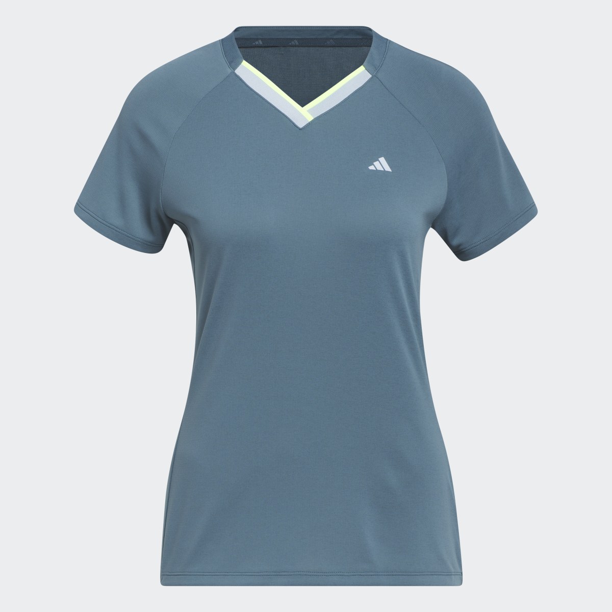 Adidas Ultimate365 Tour HEAT.RDY V-Neck Golf Top. 5