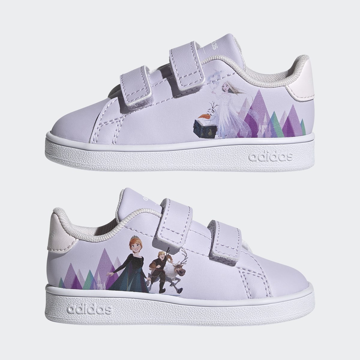 Adidas x Disney Die Eiskönigin Anna and Elsa Advantage Schuh. 10 Adidas x Disney Die Eiskönigin Anna and Elsa Advantage Schuh. 10