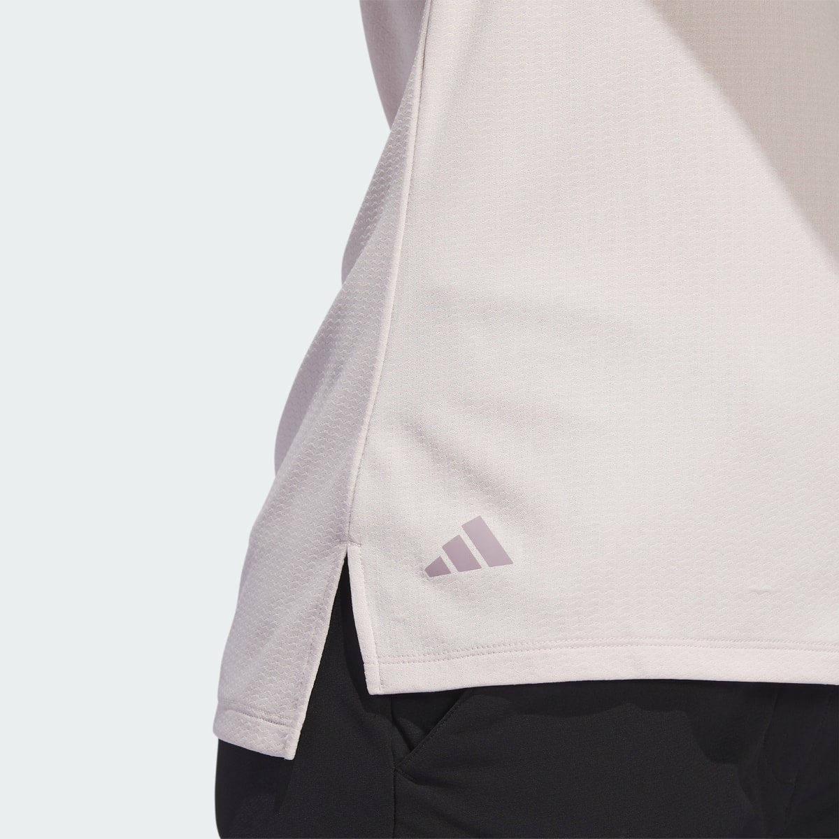 Adidas Ultimate365 Textured Sleeveless Polo Shirt. 7