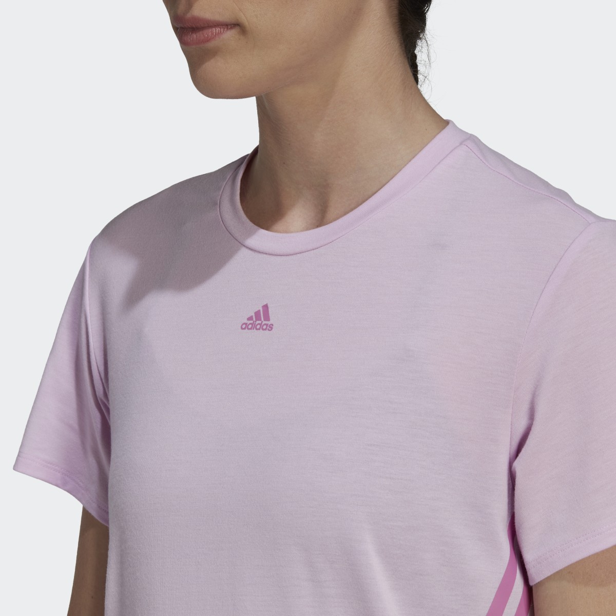 Adidas Playera Trainicons 3 Franjas. 6