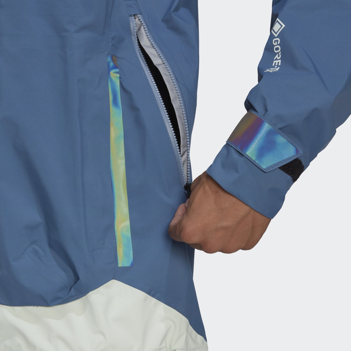 Adidas Terrex MYSHELTER GORE-TEX Rain Jacket. 9