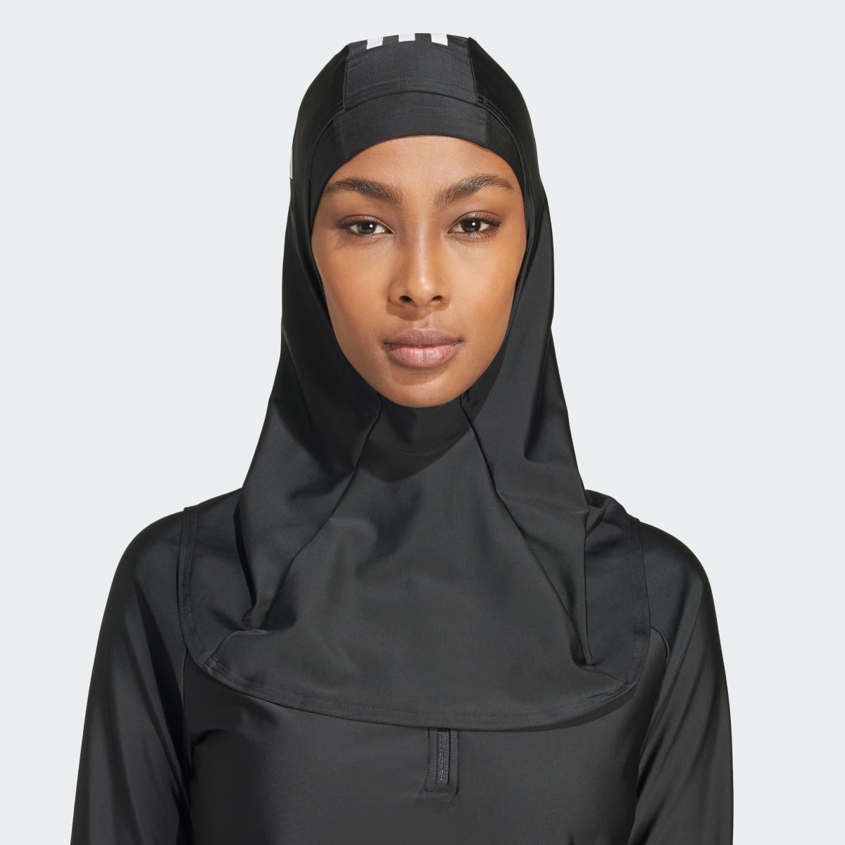 Adidas 3-Stripes Swim Hijab. 3