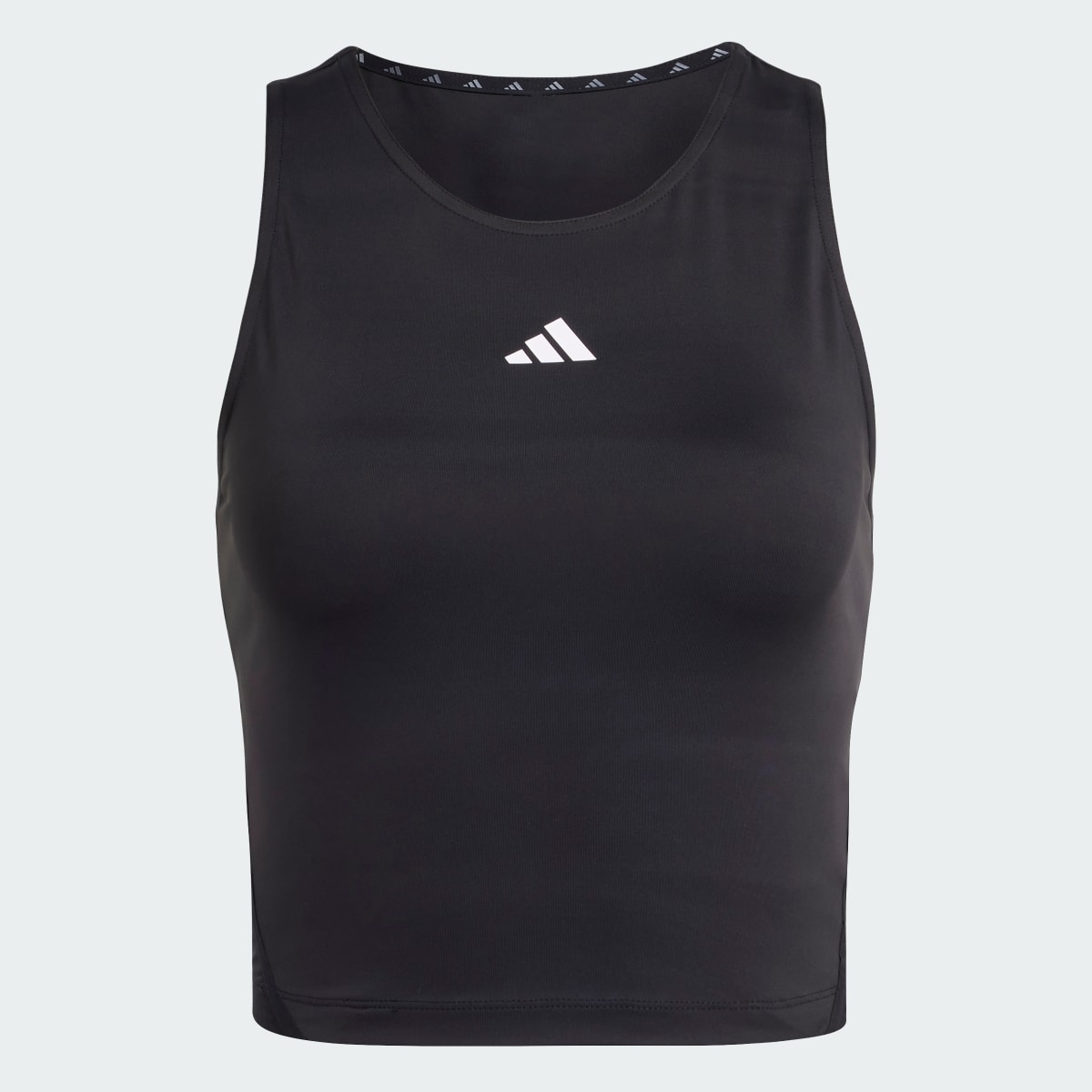 Adidas Branded Mesh Crop Tank Top. 5