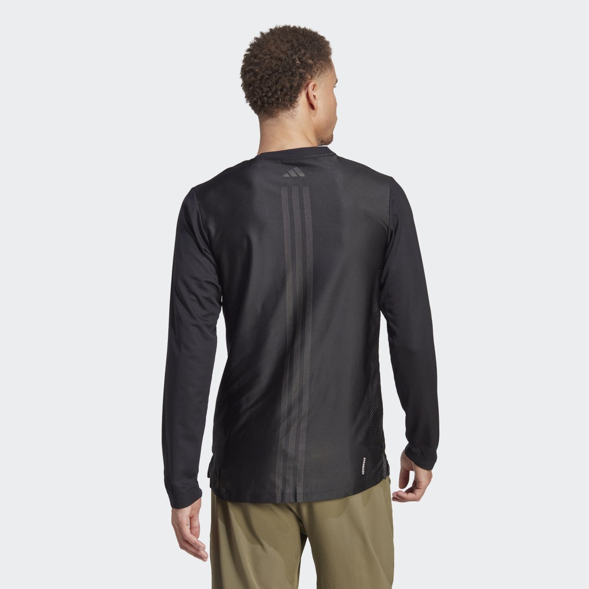 Adidas HIIT Vis-Tech Training Long Sleeve Tee. 4