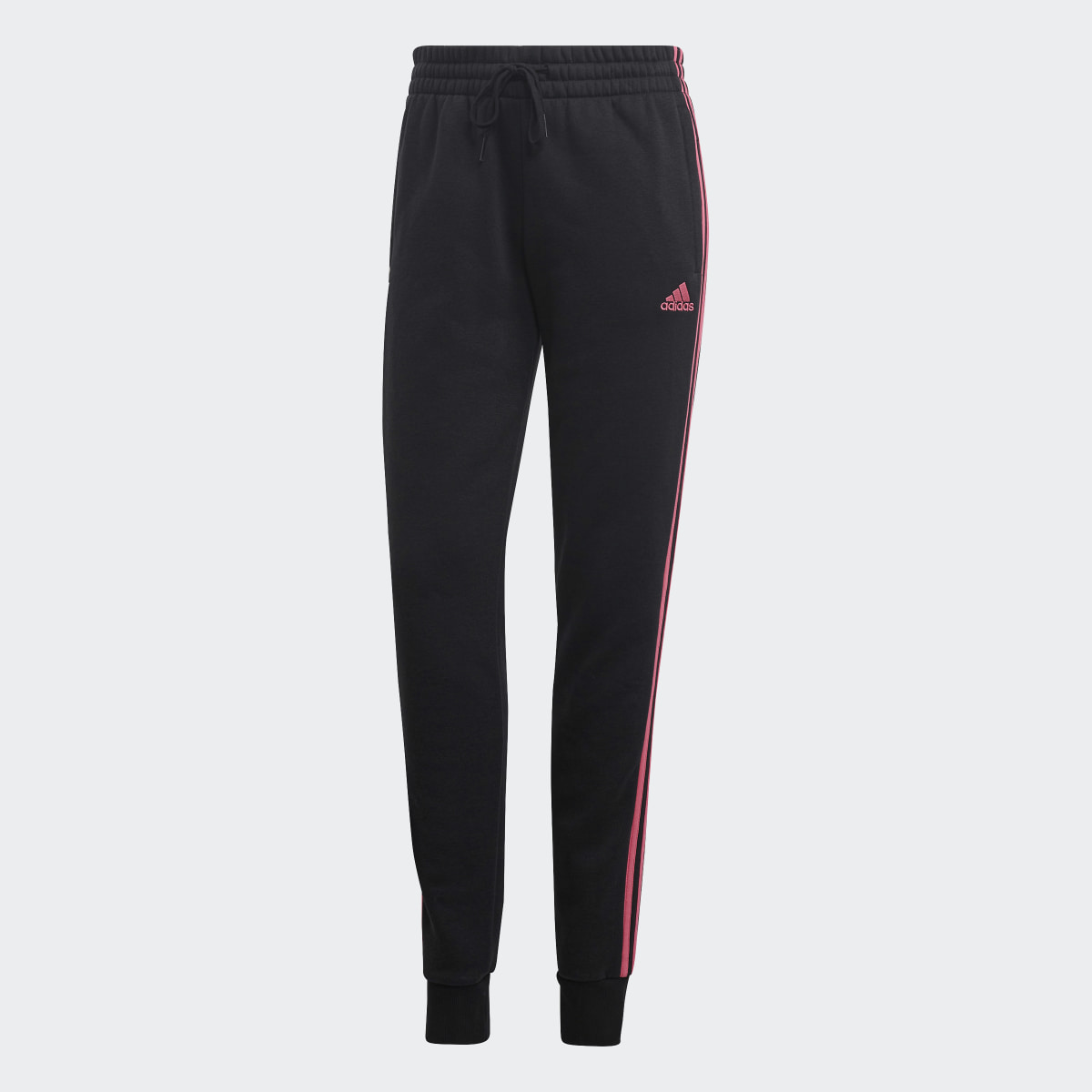 Adidas Calças em Fleece 3-Stripes Essentials. 4