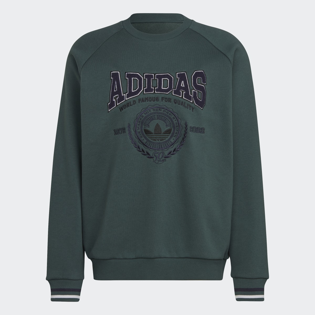 Adidas Varsity Crewneck Sweatshirt. 5