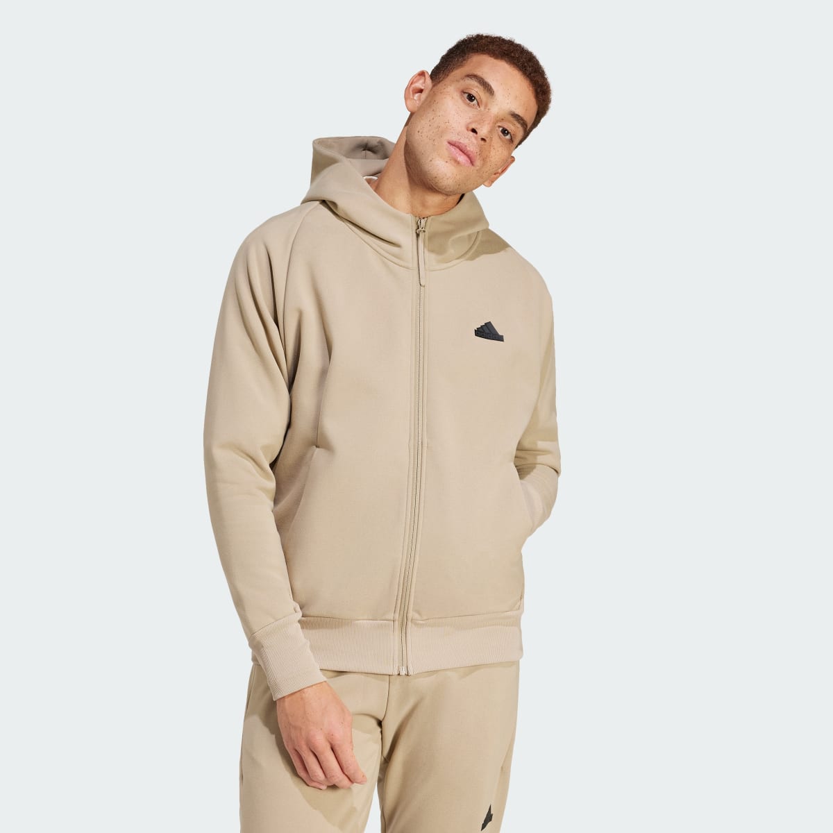 Adidas Z.N.E. Winterized Full-Zip Hooded Track Top - IS9280